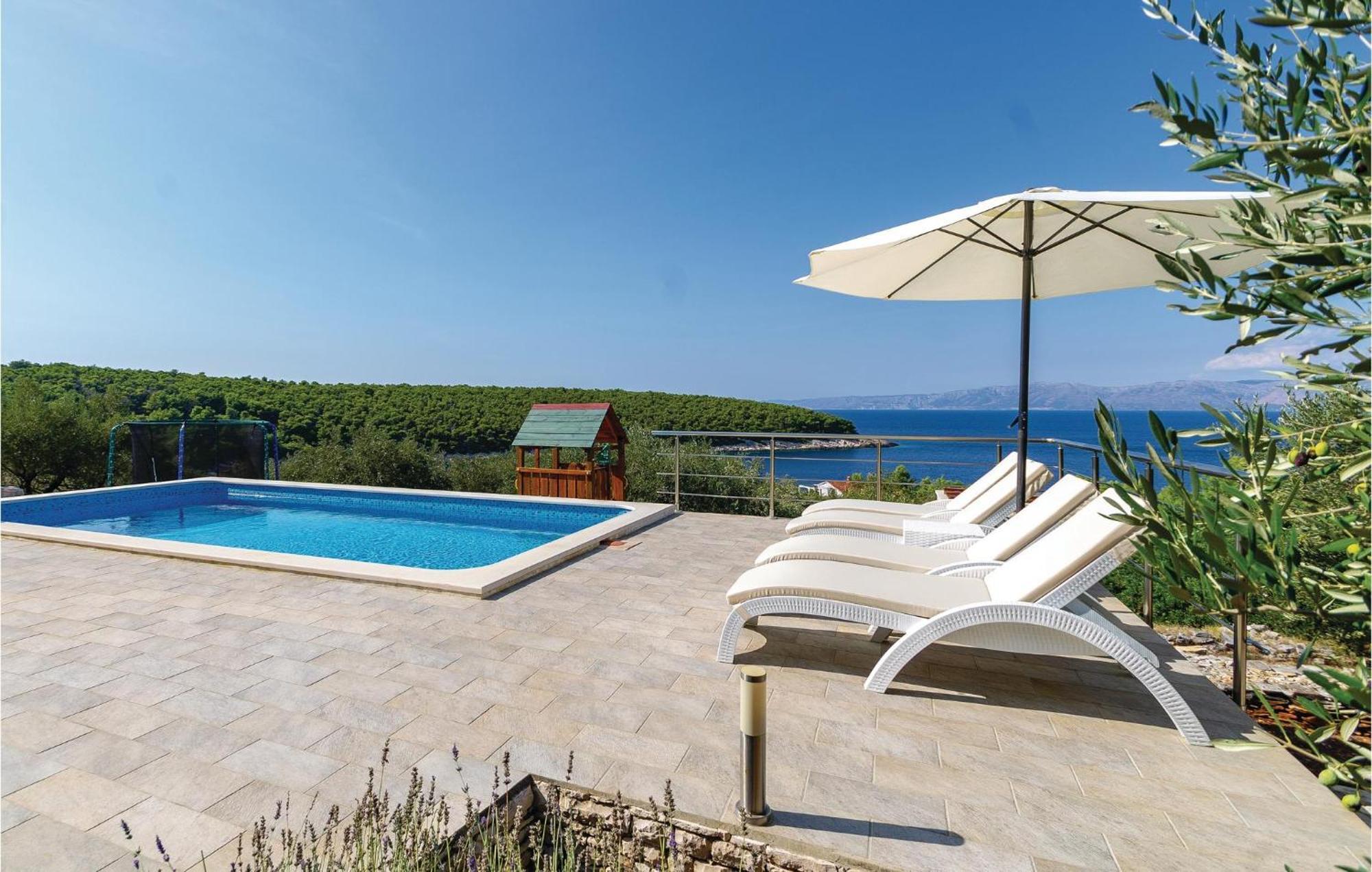 Nice Home In Tankaraca With House Sea View Vela Luka Exteriör bild