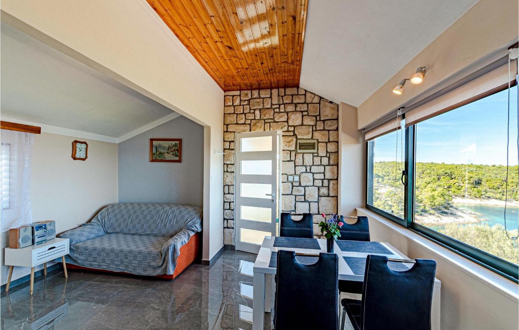 Nice Home In Tankaraca With House Sea View Vela Luka Exteriör bild