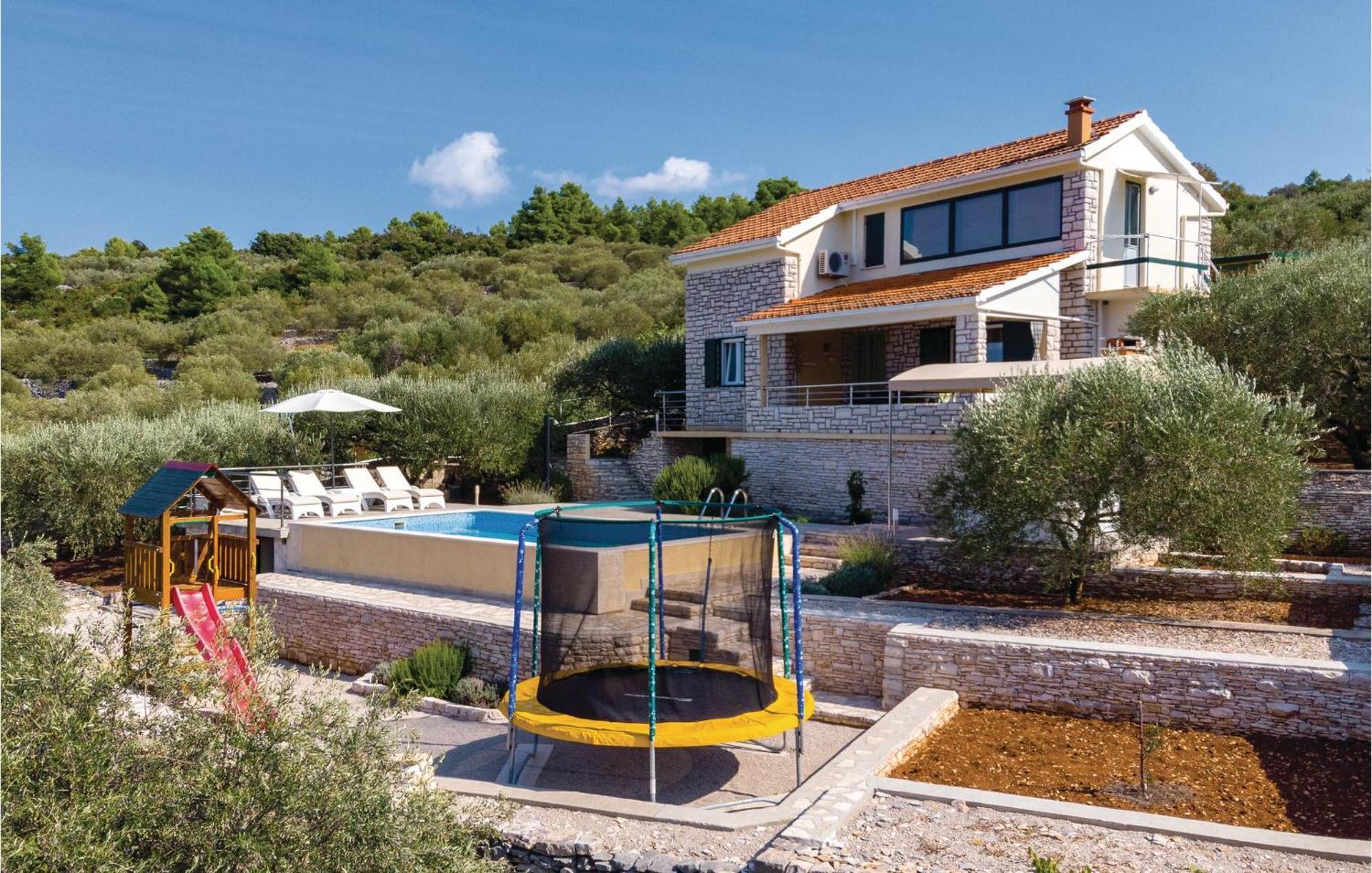 Nice Home In Tankaraca With House Sea View Vela Luka Exteriör bild